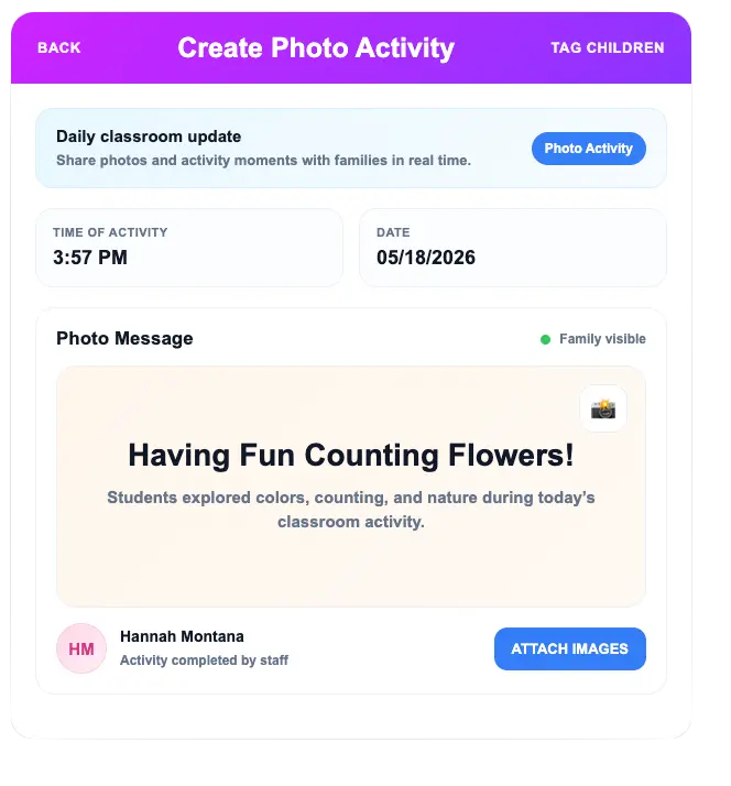 Adding activities, enrollment forms, and daily transitions for before and after school programs in ChildPilot
